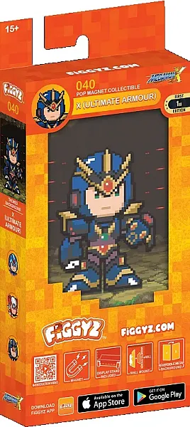 MEGA MAN FIGGYZ MAGNET COLLECTIBLE X (ULTIMATE ARMOUR) 11 CM